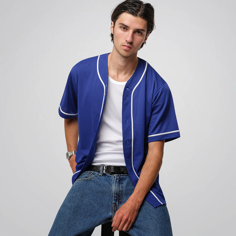 Chemise Baseball Dry Jersey 5982-01 - UNITED ATHLE
