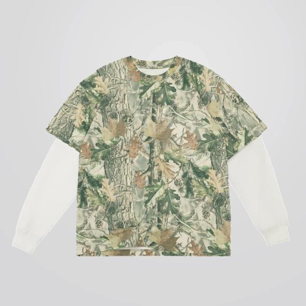 T-Shirt Oversize 2FER L/S 7,5 oz - COTTON COLLECTIVE 2
