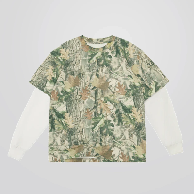 T-Shirt Oversize 2FER L/S 7,5 oz - COTTON COLLECTIVE