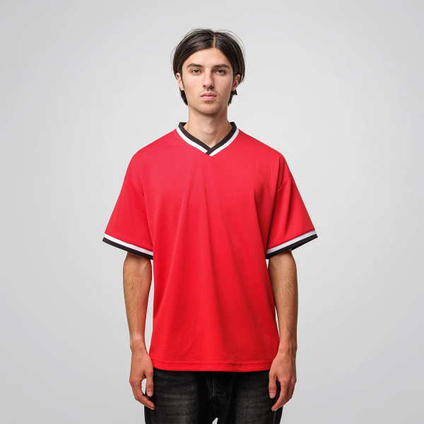 T-Shirt Air Rib Col V 5927-01 - UNITED ATHLE