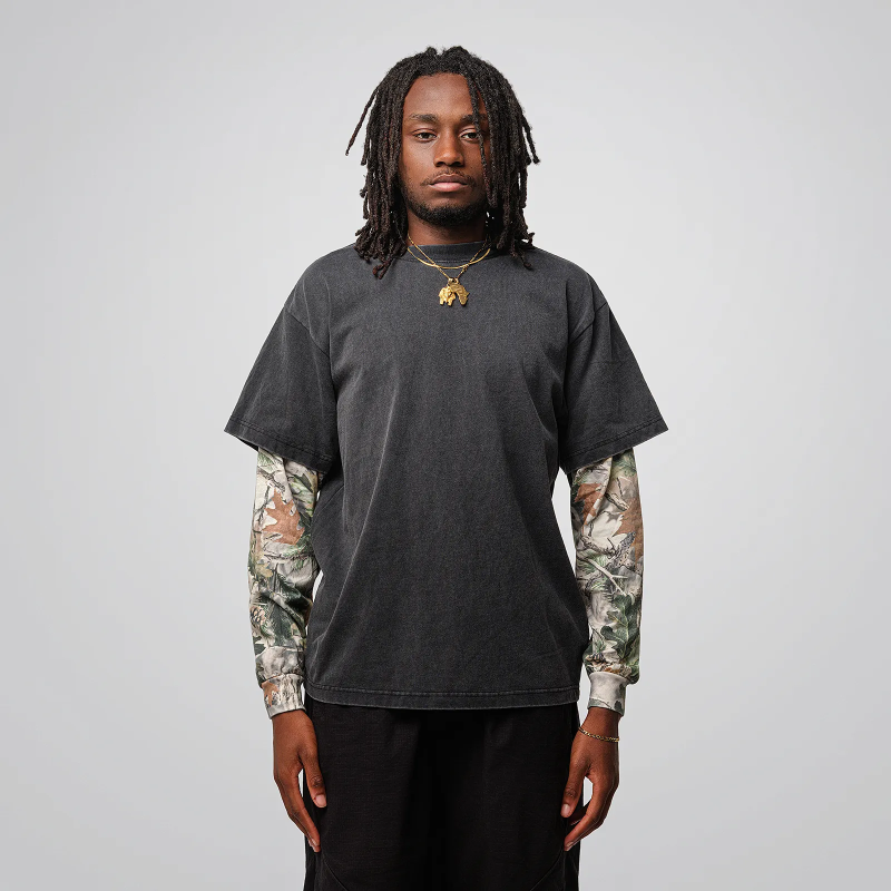 T-Shirt Oversize 2FER L/S 7,5 oz - COTTON COLLECTIVE