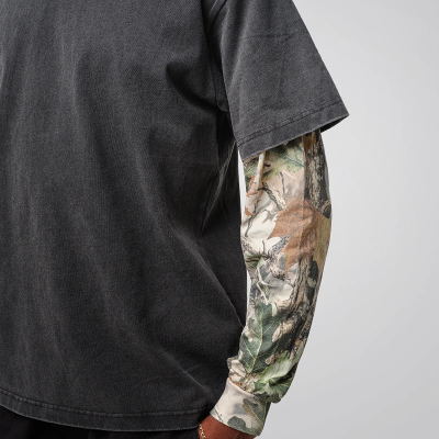 T-Shirt Oversize 2FER L/S 7,5 oz - COTTON COLLECTIVE