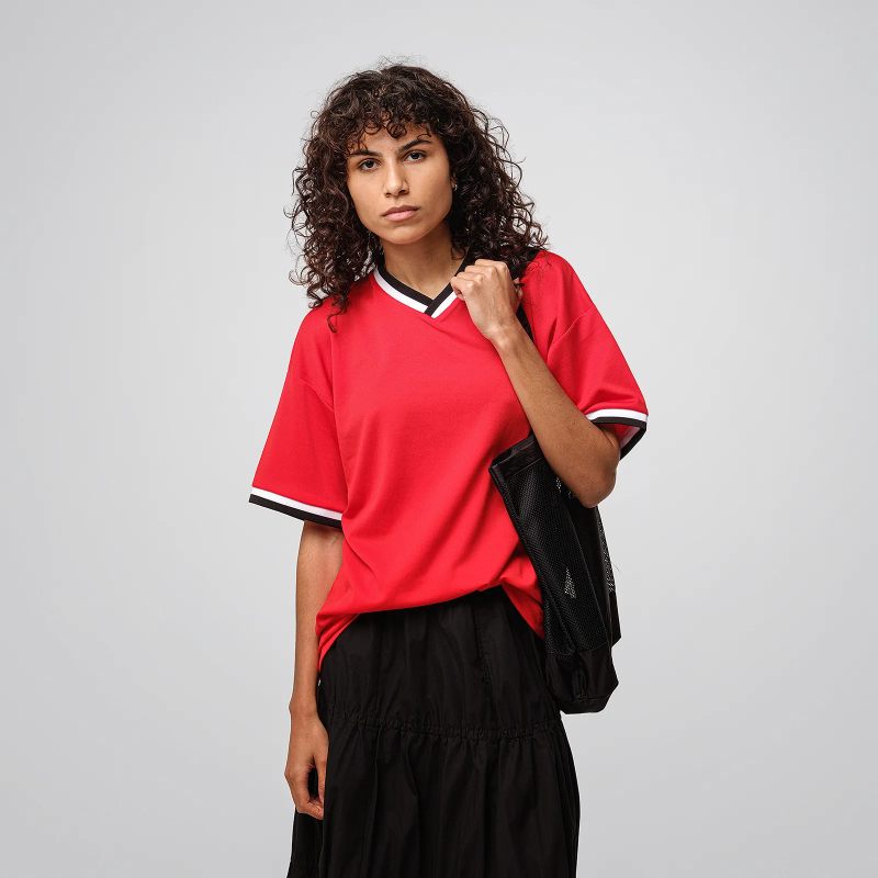 T-Shirt Air Rib Col V 5927-01 - UNITED ATHLE