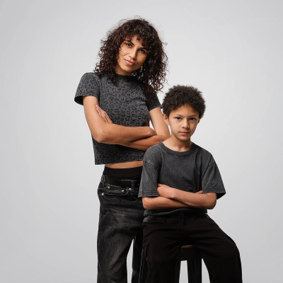T-Shirt Oversize Kids S/S 7,5 oz - COTTON COLLECTIVE