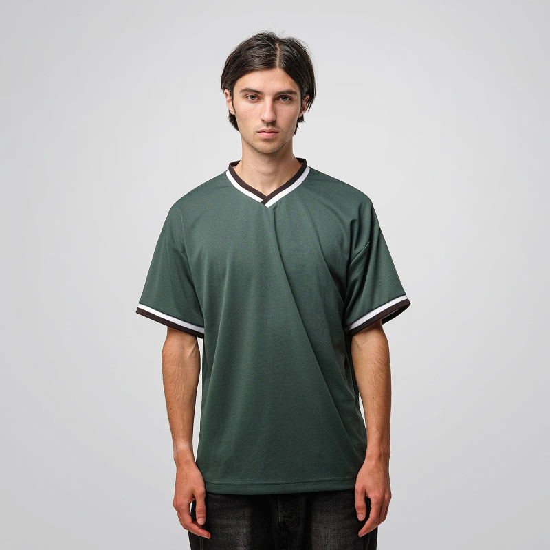 T-Shirt Air Rib Col V 5927-01 - UNITED ATHLE