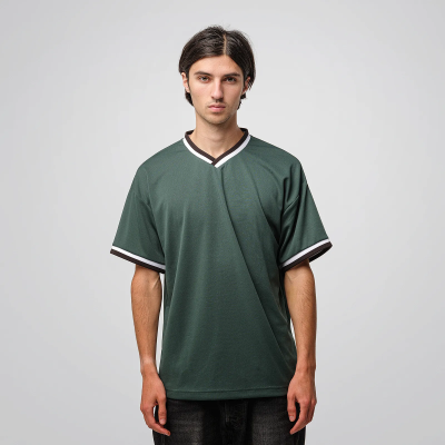 T-Shirt Air Rib Col V 5927-01 - UNITED ATHLE