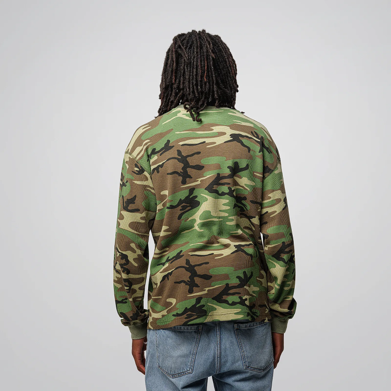 Thermal Waffle L/S 7,0 oz - COTTON COLLECTIVE