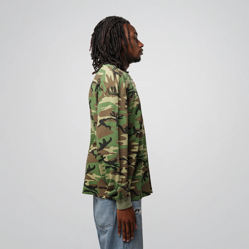 Thermal Waffle L/S 7,0 oz - COTTON COLLECTIVE