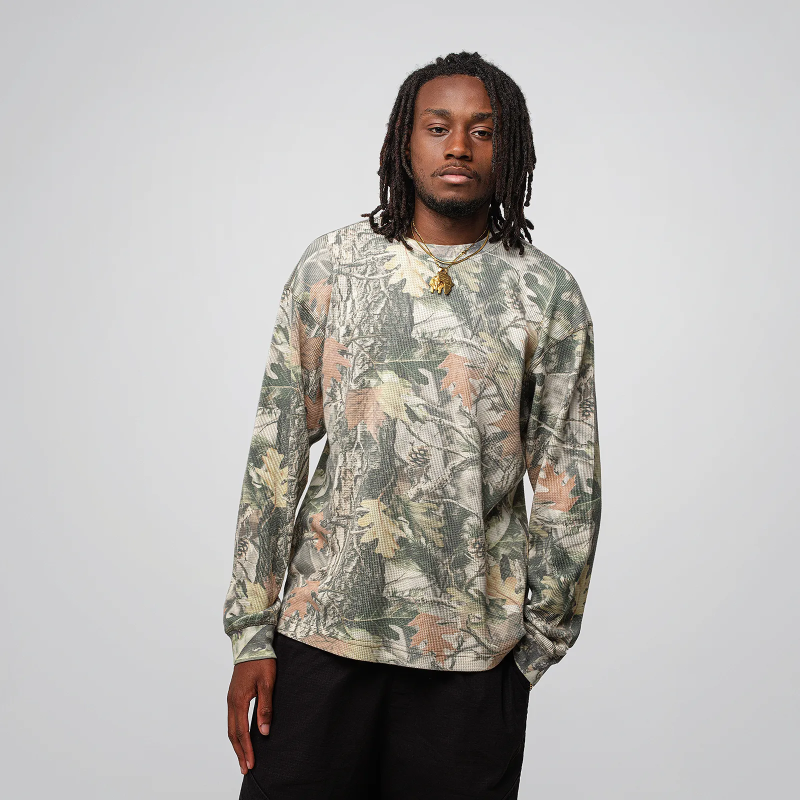 Thermal Waffle L/S 7,0 oz - COTTON COLLECTIVE