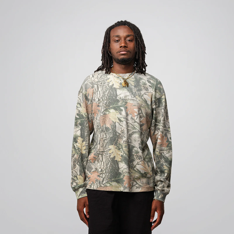 Thermal Waffle L/S 7,0 oz - COTTON COLLECTIVE