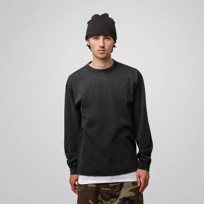 Thermal Waffle L/S 7,0 oz - COTTON COLLECTIVE