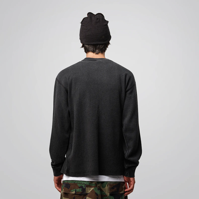 Thermal Waffle L/S 7,0 oz - COTTON COLLECTIVE