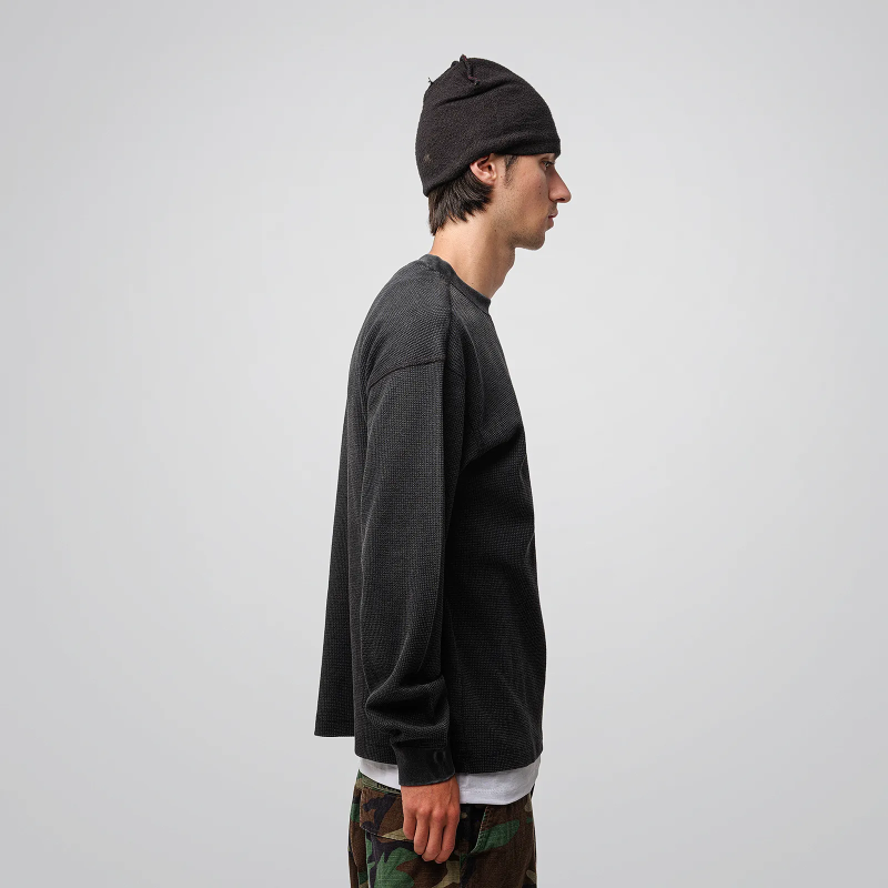 Thermal Waffle L/S 7,0 oz - COTTON COLLECTIVE