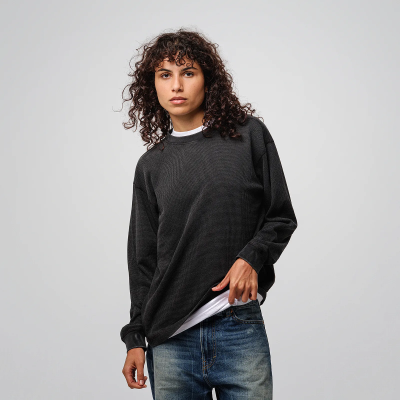 Thermal Waffle L/S 7,0 oz - COTTON COLLECTIVE