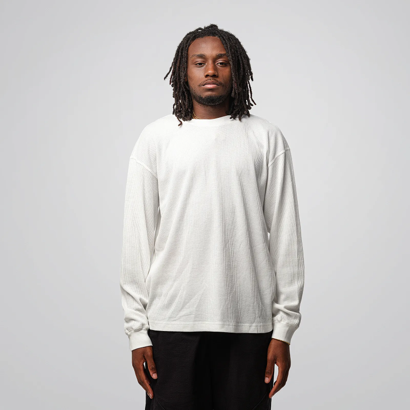 Thermal Waffle L/S 7,0 oz - COTTON COLLECTIVE