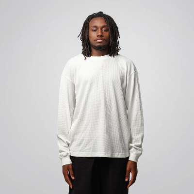 Thermal Waffle L/S 7,0 oz - COTTON COLLECTIVE