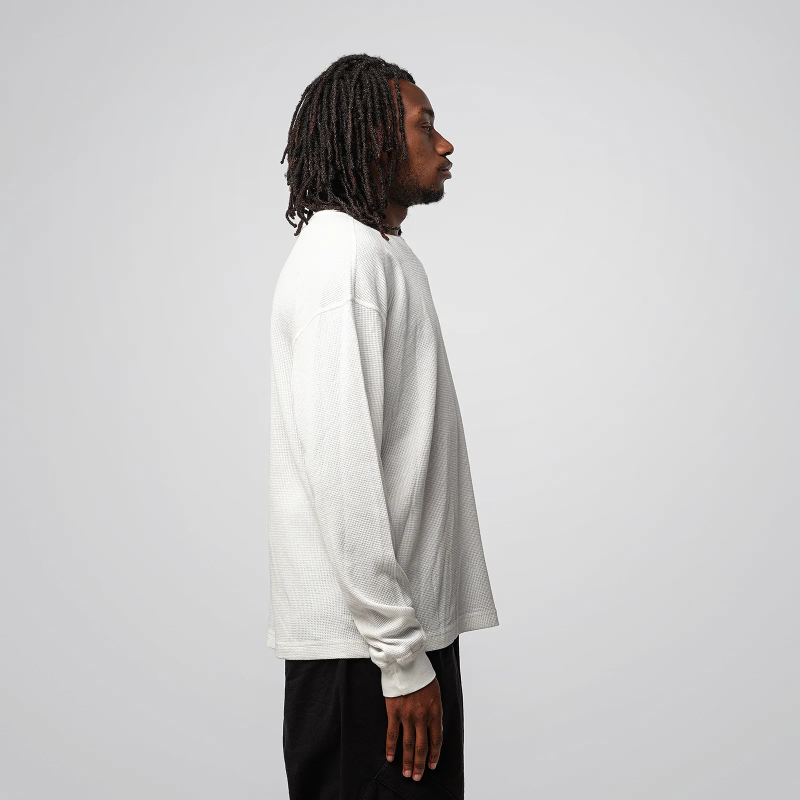 Thermal Waffle L/S 7,0 oz - COTTON COLLECTIVE
