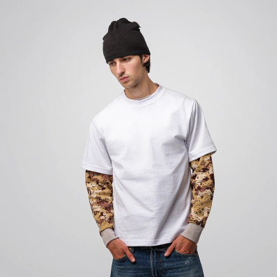 T-shirt Cropped Heavyweight 7,5 oz - Shaka Wear