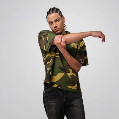 T-shirt Cropped Heavyweight 7,5 oz - Shaka Wear