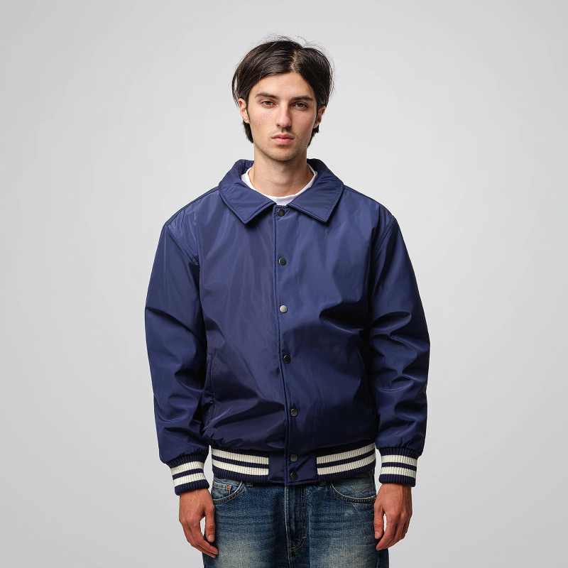 Collared Varsity Jacket - Shaka Wear
