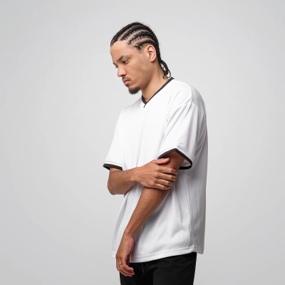 T-Shirt Air Rib Col V 5927-01 - UNITED ATHLE