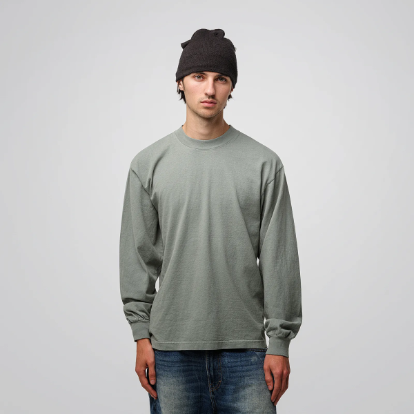 T-shirt Garment Dye Manches Longues 6.5oz - LA APPAREL