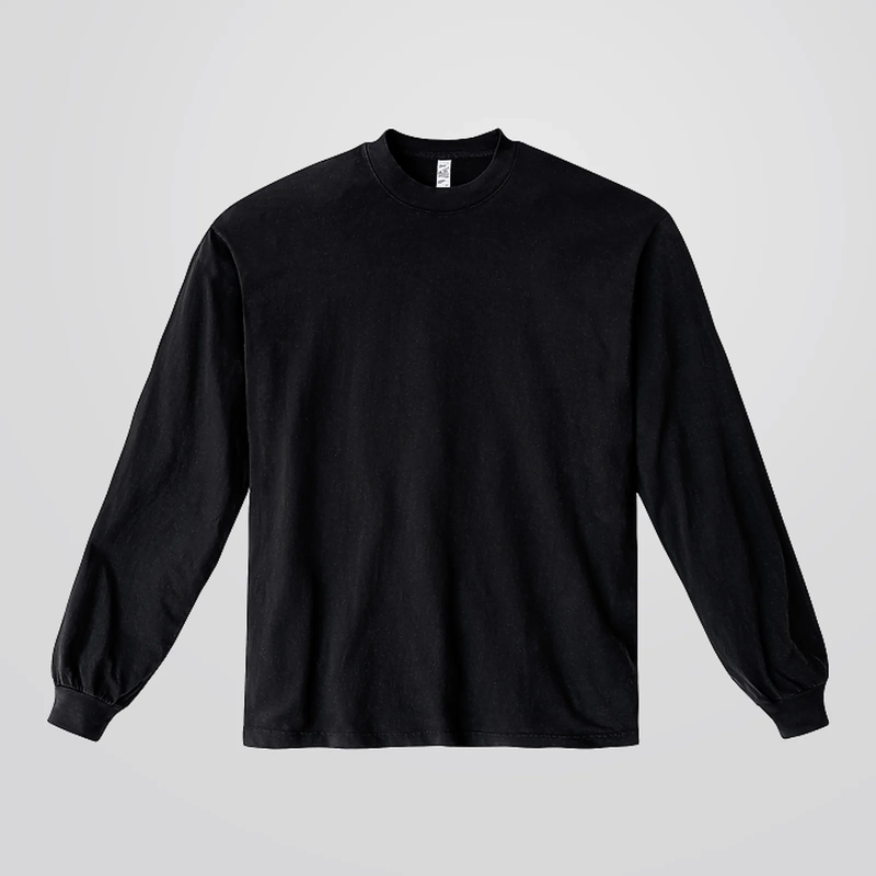 T-shirt Garment Dye Manches Longues 6.5oz - LA APPAREL