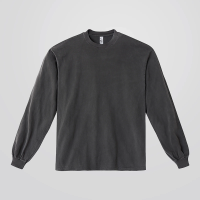 T-shirt Garment Dye Manches Longues 6.5oz - LA APPAREL