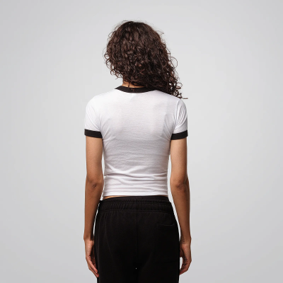 T-shirt Ringer Femme Poly Coton - LA APPAREL