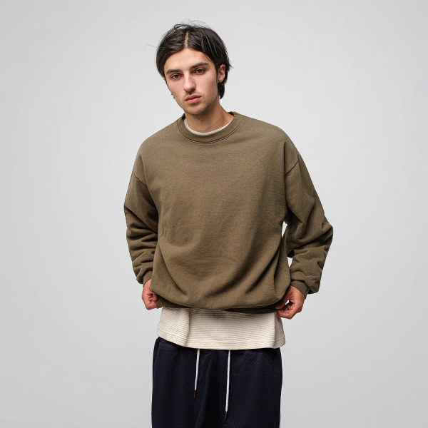 Sweat Crewneck Heavy Fleece 14oz - LA APPAREL