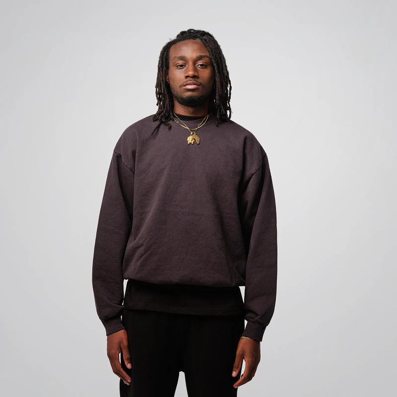 Sweat Crewneck Heavy Fleece 14oz - LA APPAREL