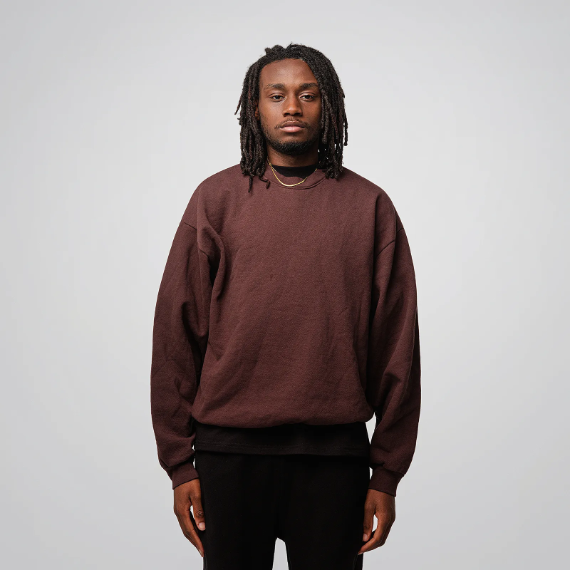 Sweat Crewneck Heavy Fleece 14oz - LA APPAREL