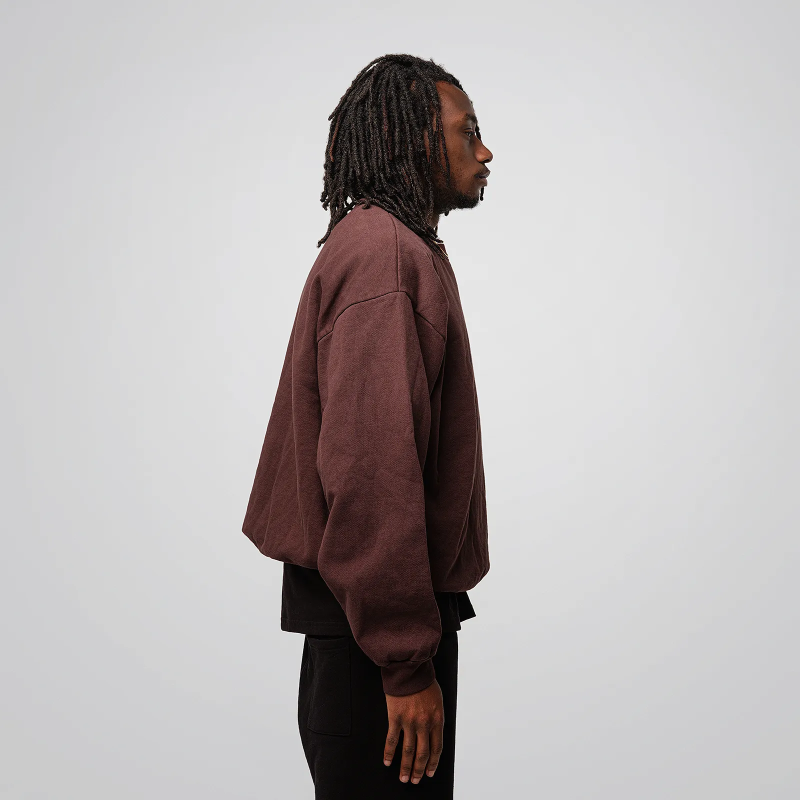 Sweat Crewneck Heavy Fleece 14oz - LA APPAREL