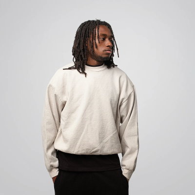 Sweat Crewneck Heavy Fleece 14oz - LA APPAREL