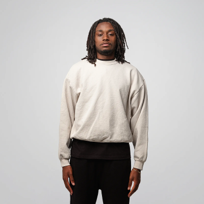 Sweat Crewneck Heavy Fleece 14oz - LA APPAREL