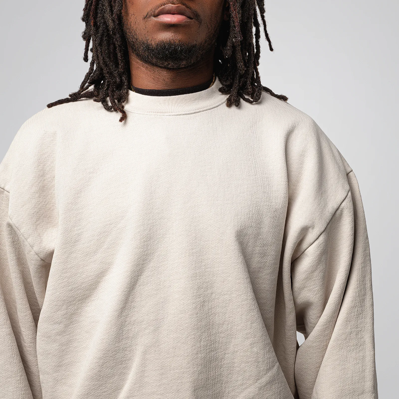 Sweat Crewneck Heavy Fleece 14oz - LA APPAREL