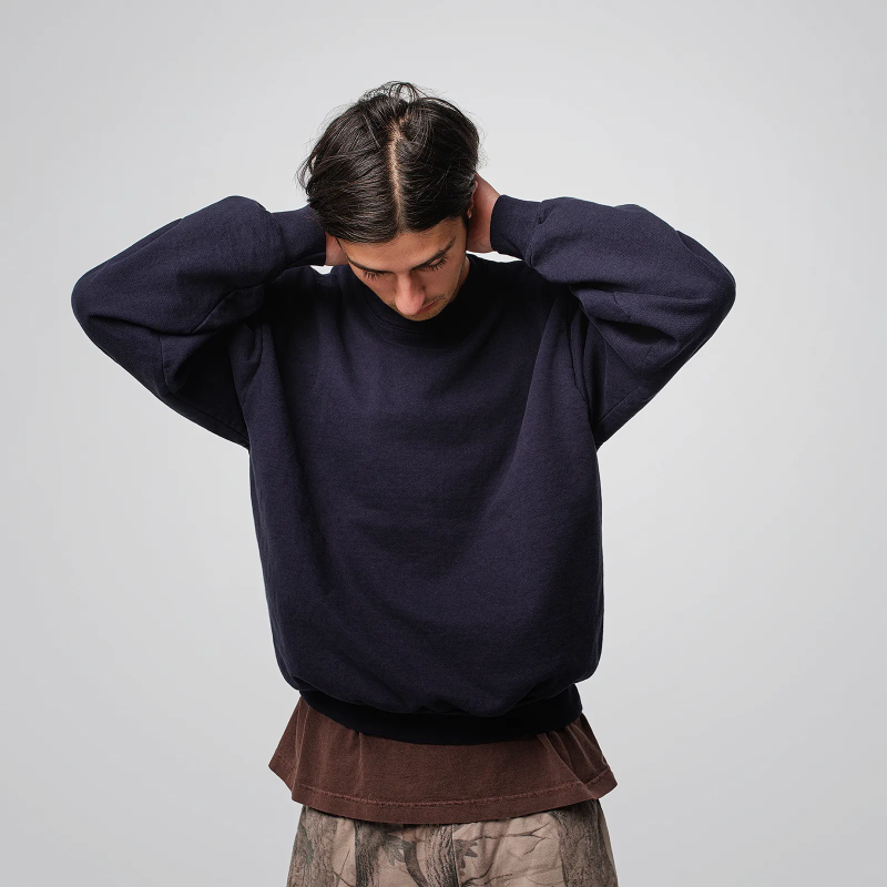 Sweat Crewneck Heavy Fleece 14oz - LA APPAREL