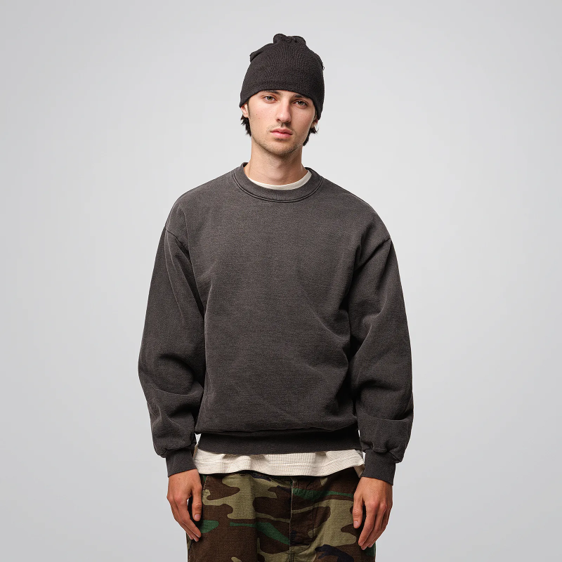 Sweat Crewneck Heavy Fleece 14oz - LA APPAREL