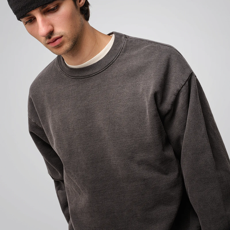Sweat Crewneck Heavy Fleece 14oz - LA APPAREL