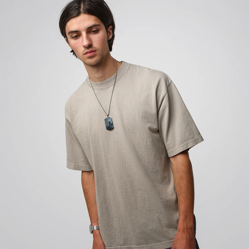 T-shirt Garment Dye Manches Courtes 6.5oz - LA APPAREL