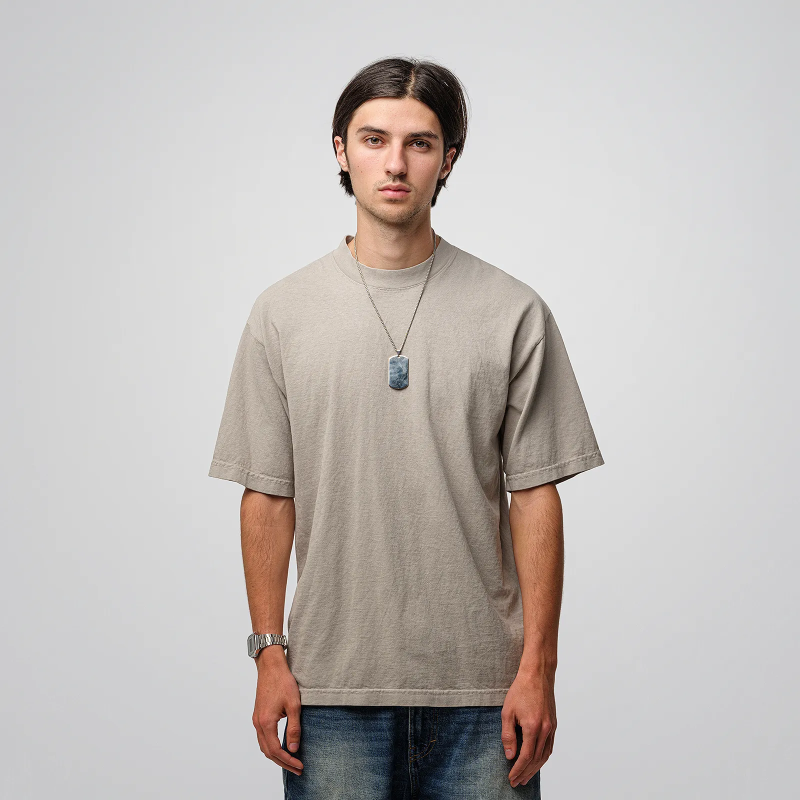 T-shirt Garment Dye Manches Courtes 6.5oz - LA APPAREL