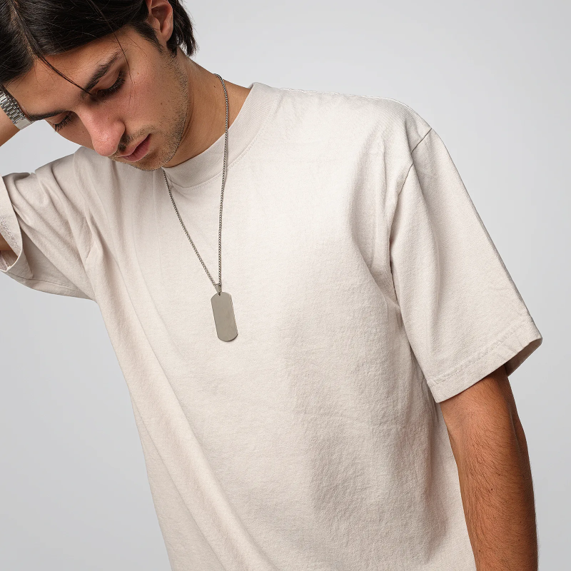 T-shirt Garment Dye Manches Courtes 6.5oz - LA APPAREL