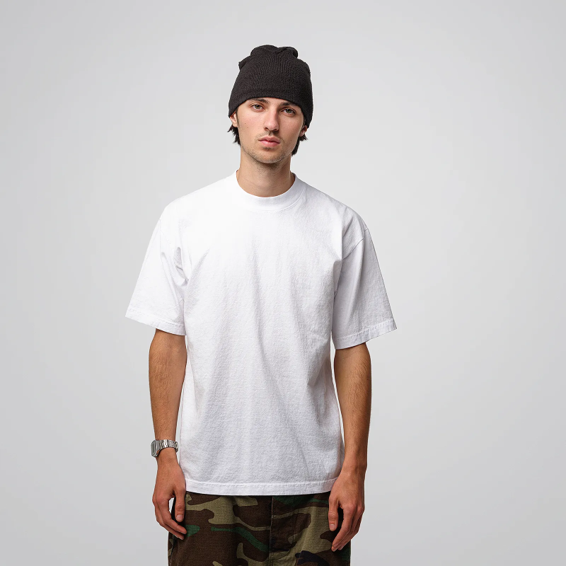 T-shirt Garment Dye Manches Courtes 6.5oz - LA APPAREL