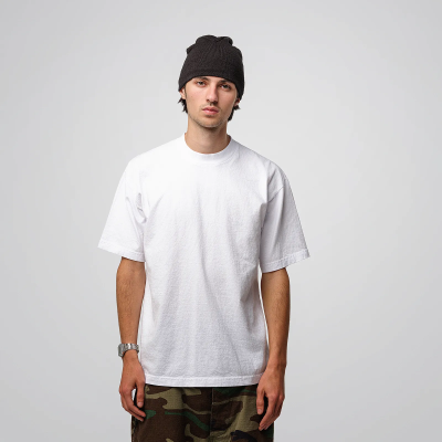 T-shirt Garment Dye Manches Courtes 6.5oz - LA APPAREL