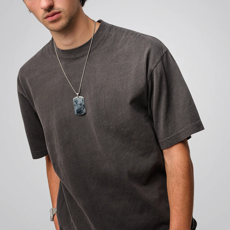 T-shirt Garment Dye Manches Courtes 6.5oz - LA APPAREL